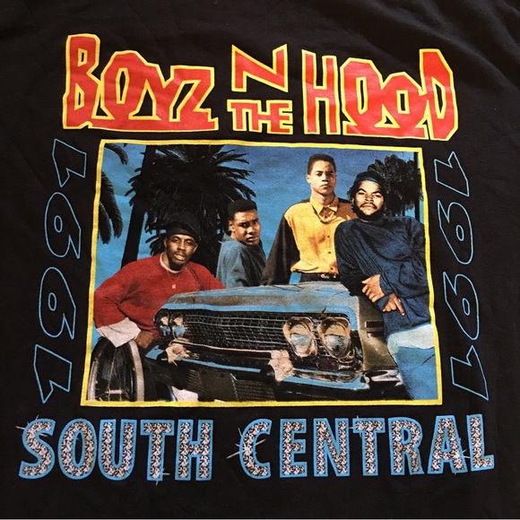 4 Hip Hop Rap Streetwear Tshirts (Boyz N Hood**Death Row**Ice Cube**B.I.G.) - Picture 4 of 14